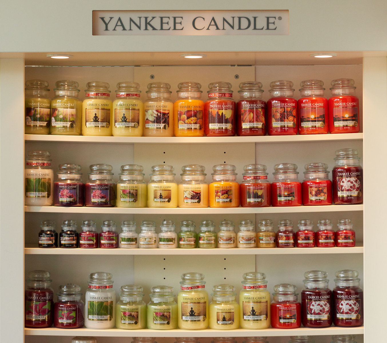 Kerzen der Marke Yankee Candle